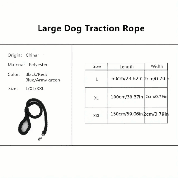 Strong & Durable Training Lead for Big Dogs - Image 7
