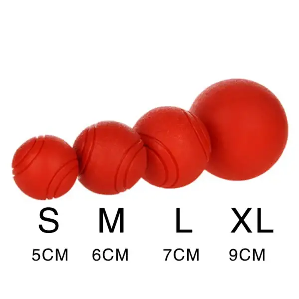 Red Resilient Dog Ball - Image 9