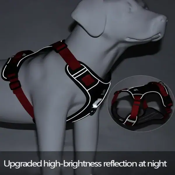 Tactical Reflective Dog Harness - Image 6