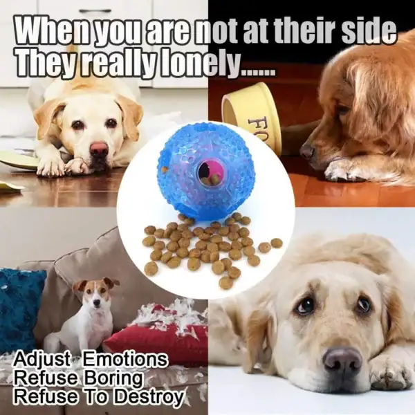 IQ Treat Puzzle Ball for Dogs - Image 2