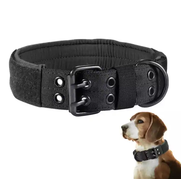 Heavy Duty Tactical Reflective Dog Collar - Image 5